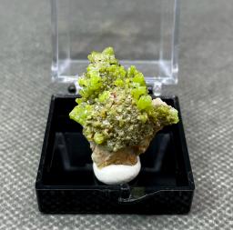 Novo! Espécimes Minerais Piromorfita Raros Naturais, Coleção Pedras Preciosas, Cristais De Quartzo, Tamanho Da Caixa 3.4 cm, 100% Natural - Image 5