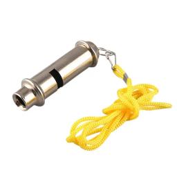 Apito alto ao ar livre com cordão para árbitro apito para salva-vidas sobrevivência esporte portátil treinadores apito assinatura - Image 2