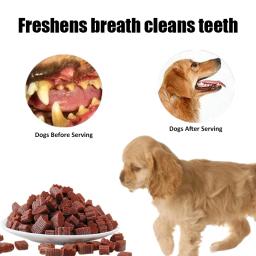 Dog Snacks Beef Partículas Atraentes e Digerentes, Nutritious Delicious, Chewy Training, Recompensas para cachorros adultos, Pet Food Snacks - Image 5