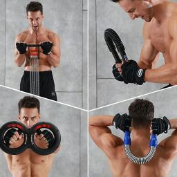 1 par de luvas de treino de ginásio de levantamento de peso com suporte de envoltório de pulso proteção da palma treinamento de levantamento de peso fitness exercício pull ups - Image 6
