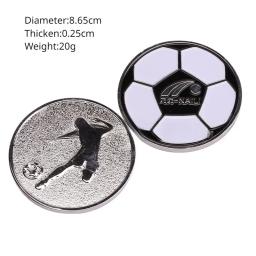 Lado do árbitro Toss Coin Match Apito, Esportes, Padrão De Futebol, Pick Edge, Jogar Match, Tênis, Futebol Match, 1Pc - Image 3