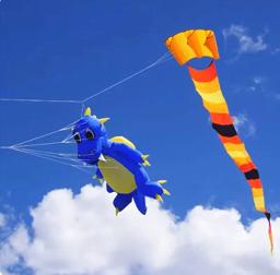 Flying Dragon Kite para crianças, Professional Wind Kite, Steigen Kite para adultos, Automatic Kite Machine, Frete Grátis, 5m - Image 2