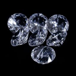 Acrílico Diamante Mesa Lugar Titular do Cartão, Crystal Number Name Stand, Casamento Aniversário Decoração Suprimentos, 5 Pcs, 20Pcs - Image 6