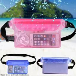 Saco de natação à prova dwaterproof água esqui deriva mergulho ombro cintura pacote saco subaquático sacos de telefone celular caso capa para praia barco esportes - Image 1