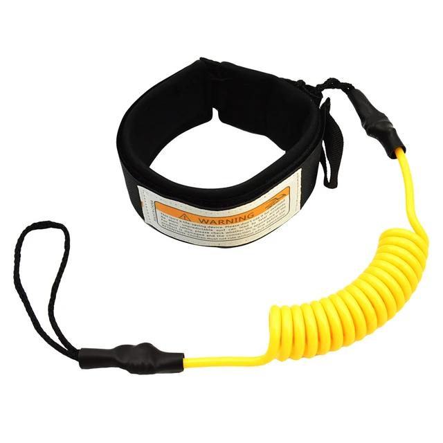 4 Pés Enrolado Prancha Leash Surf Stand UP Paddle Board Ankle Leash Sup Board Pé Leg Rope Prancha Raft Kayak Rope - Image 1