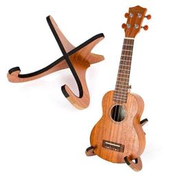 Ukulele suporte de madeira dobrável suporte vertical para violino e peças ukulele - Image 4