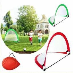 Rede dobrável do objetivo do futebol para crianças, rede do treinamento exterior, brinquedo interativo, objetivo do futebol para a criança, 1Pc - Image 6