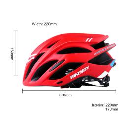 MTB Road Bike Helmet para homens e mulheres, Capacete de ciclismo para ciclismo, Almofada macia de bicicleta, Chapéu de segurança, Acessórios de ciclismo - Image 5