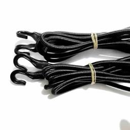 0.4m/1m/1.5m/2m resistente elástico bungee cabo de choque cinta estiramento gancho plástico carro bagagem tenda caiaque barco canoa bicicletas corda gravata - Image 2