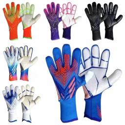 Luvas grossas de látex para adultos e crianças, proteção para os dedos, antiderrapante, respirável, futebol, futebol, novo, 1 par - Image 3