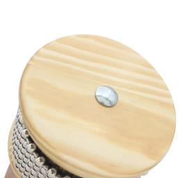 Cabasa de madeira percussão banda instrumento de percussão infantil, pop hand shaker, brinquedos musicais presentes para crianças, alta qualidade - Image 4