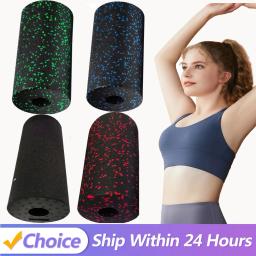 Rolo de espuma fitness coluna de massagem rolo muscular de alta densidade multi-função epp oco rolo de massagem antiderrapante para yoga pilates - Image 1