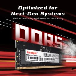 KingSpec-DDR5 Memória para Laptop, RAM 16GB, 32GB, DDR5, 4800MHz, 5600MHz, SODIMM 1.1V, CL40, CL46, 3200Mhz, ECC - Image 3