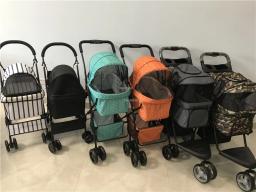 Simples leve dobrável pet carrinhos, cão pequeno do agregado familiar, moda moderna, roda universal, gato e cão suprimentos - Image 5