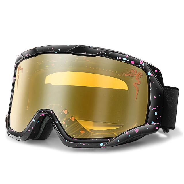 Óculos de Neve UV400 Dupla Camada para Esqui e Snowboard