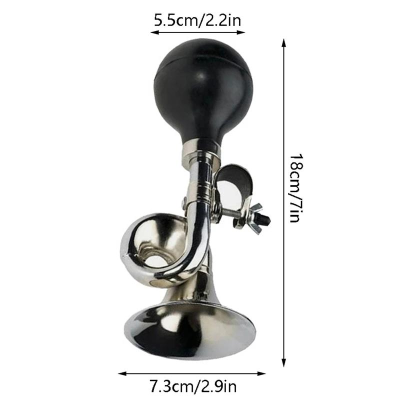 Bicicleta caracol ar chifre, bicicleta retro alarme, vintage Metal Bell, ciclismo guidão anel, acessórios de bicicleta, 1pc - Image 1