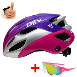 DEV-Capacete Ajustável de Mountain Bike para Homens e Mulheres, Capacete de Bicicleta, Corridas Outdoor, Esportes, BTT, Ciclismo de Estrada, Bonito, Adulto - Image 1