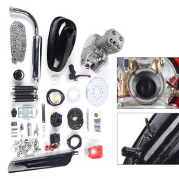 Kit de motor de bicicleta elétrica, moto motor a gasolina, motor para DIY, mountain bike, conjunto completo, 100cc, 2 tempos, 36 dentes, 44 dentes - Image 4
