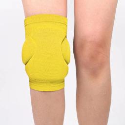 Guarda de joelho elástica respirável para homens e mulheres, cinta esportiva anticolisão, guarda de compressão, alta elasticidade, corrida - Image 1