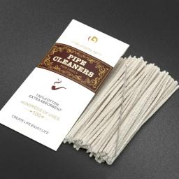 A tira da limpeza da tubulação do algodão para o charuto, ferramentas de limpeza, limpa, com 100 varas - Image 1