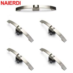 Naierdi 5 pçs camper carro push lock com alça rv barco armário de casa gaveta trava botão fechaduras móveis lidar com ferragem - Image 1