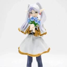 2025 frieren além do fim da jornada anime menina figura macarrão rolha sousou no frieren figura de ação modelo colecionável boneca brinquedos - Image 4