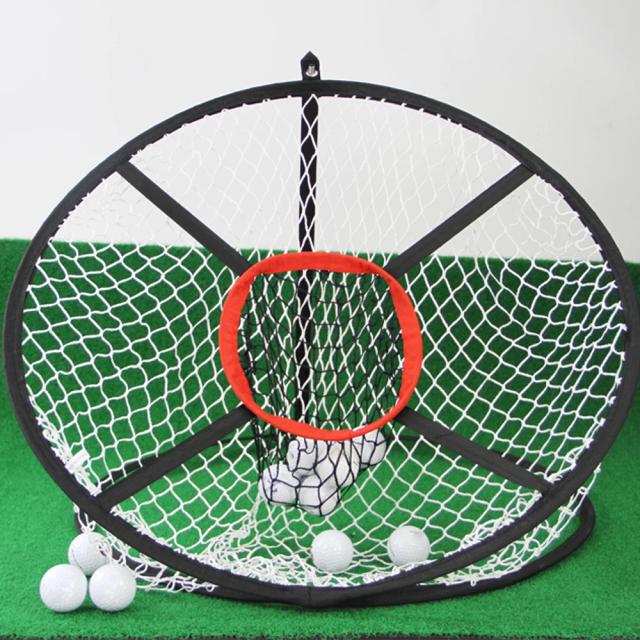 Rede de Golfe Dobrável Prática para Treinamento em Casa e ao Ar Livre