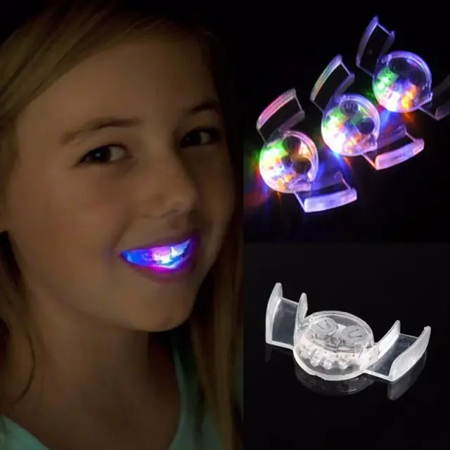 Brilho LED para Crianças: Cinta de Boca com Flash Piscante e Brinquedos Engraçados para Festas