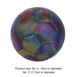 Bolas de futebol luminosas para meninos e meninas, noite escura, led, borracha, reflexivo, brilhante, esportes, brinquedo, tamanho 4, 5 - Image 6