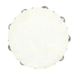 Pele De Carneiro Pandeiro De Madeira, Instrumentos Musicais, Adequado Para Educação Iluminada, 10 Polegadas - Image 1
