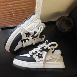 Tênis Star Walking Platform, sola grossa, tênis de corrida confortáveis, sapatos de skate antiderrapantes, esportes ao ar livre, Y2K - Image 1