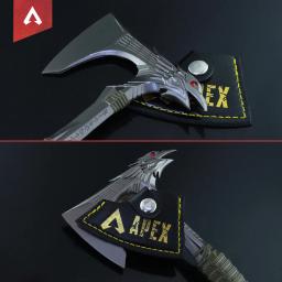 Herança Bloodhound Metal Arma de Segurança, Game Axe Blunt Katana, Coleções de perímetro, Apex Legends, Raven Bite, 15cm, Toy Gifts - Image 3