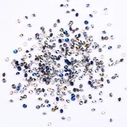 Peças de unhas 3d arte do prego glitter strass cristal gemas jóias contas encantos do prego manicure decorações acessórios suprimentos para unhas - Image 6