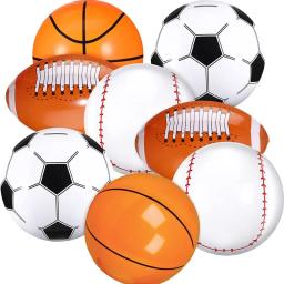 Bola inflável para futebol, rugby, futebol, rugby, basquete, piscina, brinquedo infantil, esportes de verão, presente - Image 3