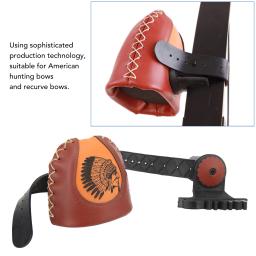 Arco com arco Strap-on Quiver Holder, arco recurvo tradicional, arco longo, sistema de liberação rápida, 4 s - Image 5