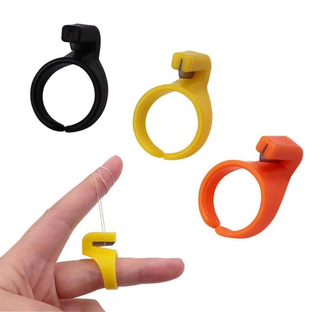 Acessórios de Costura: Dedal de Plástico com Lâmina, Anel Cortador de Rosca e Mais - Kits Variados para Máquinas Domésticas, 1 a 12 Peças