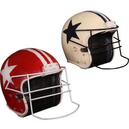 Rugby americano ornamento do capacete, jogo brinquedos periféricos, futebol americano equipe coleção, presente de aniversário, Natal - Image 1