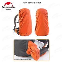 Naturehike-impermeável caminhadas mochila, escalada, trekking, viagem mochila, softback mochila com capa de chuva, grande capacidade, 70L - Image 4