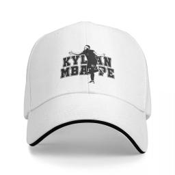 Unisex Snapback Boné de beisebol, amante dos esportes chapéus, ajustável sol cap, snapback futebol, mbappe km logotipo, moda verão - Image 1