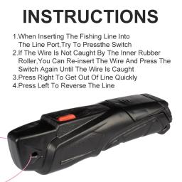 Elétrica Pesca Linha Stripper, pilhas, Pesca Faixa Linha, Máquina Acabamento Forte e Poderoso, Ferramentas de Pesca, 3.5ms - Image 4
