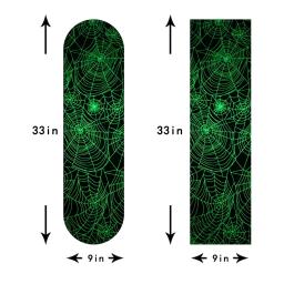 Ewin-fita luminosa para skate, fita auto-adesiva para scooter, 9x3 polegadas, brilham no escuro, anti-derrapante, lixa, lija - Image 3