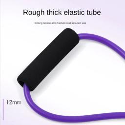 Bandas de resistência elástica para treino desportivo, 8 palavra banda, Equipamento de fitness, Equipamento de Yoga, Ginásio, desenvolvedor de peito - Image 4