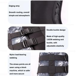 Jaqueta salva-vidas de neoprene ao ar livre universal, colete flutuante, esportes aquáticos, caiaque, canoagem, natação, deriva, segurança - Image 5