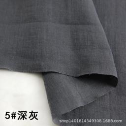 Roupa de linho puro tecido de cânhamo a metro, pedra fina lavada, alta qualidade, vestido de verão, calças, pano rami, 100% - Image 6