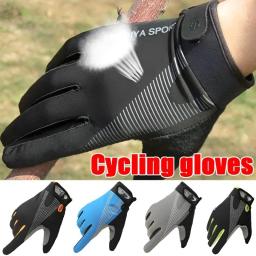 Anti-Slip Touch Screen Luvas de ciclismo para homens e mulheres, luvas esportivas, à prova de choque, dedo cheio, respirável, montanha, estrada - Image 6