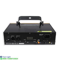 Luz laser de animação rgb de cabeça dupla, para palco de festa, controle de voz, efeito de iluminação, projetor a laser, lâmpada estroboscópica para dança em casa - Image 5