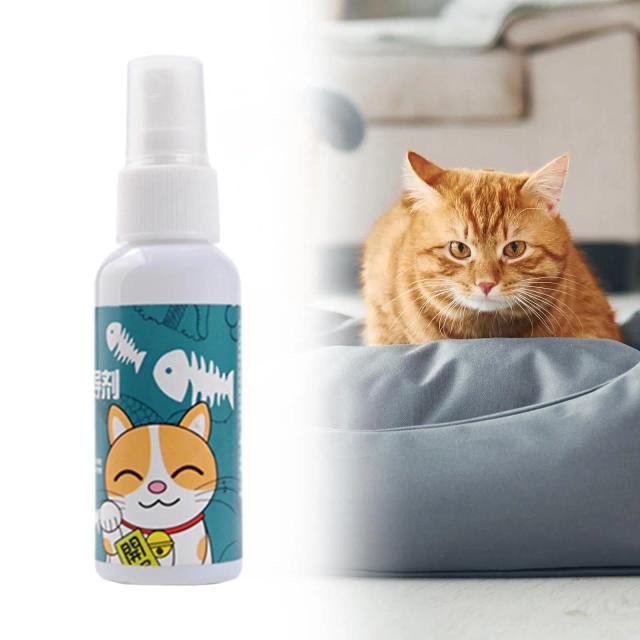 Spray de Catnip para Brinquedos e Conforto do Gato, Ideal para Comportamento e Raspadinhas, 50ml