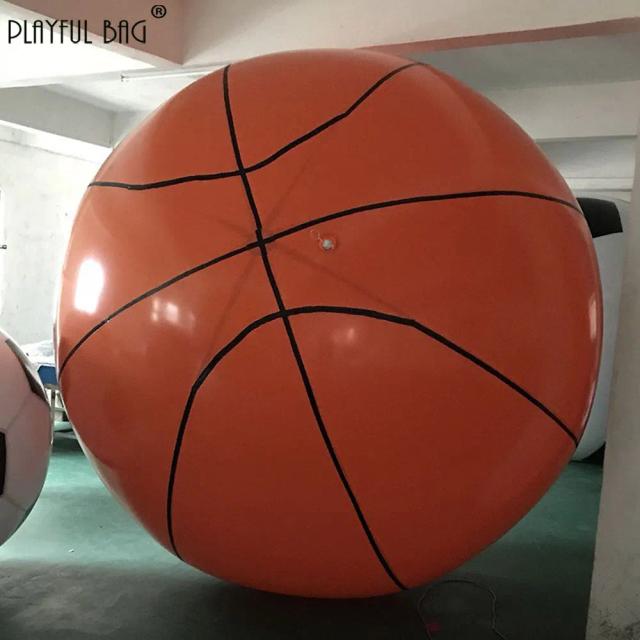 Bola de Basquete Inflável Gigante de PVC para Praia - Tamanhos 80cm e 100cm