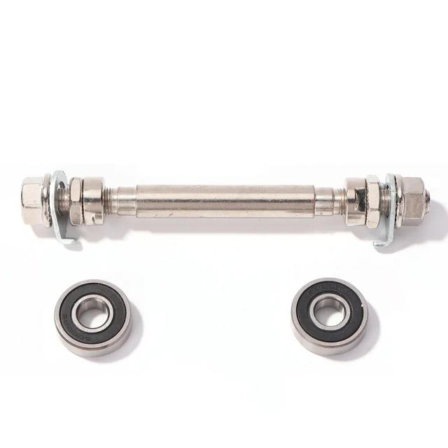 Eixo de Cubo de Bicicleta Mimilon Aço Resistente 140mm/180mm