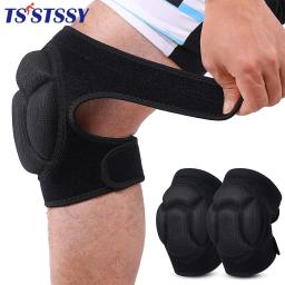 Joelheiras Anti-Colisão com Espuma EVA Espessa, Protetor para Esportes, Jardinagem, Limpeza de Casa, Obras, Pisos, 1 Par - Image 1